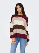 ONLATIA L/S STRIPE PULLOVER KN T NOOS 15220044
