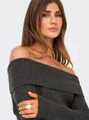 ONLKATIA LS OFF SHOULDER KNT N CA 15311830