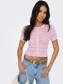 ONLELKE LIFE SS PEARL CARDIGAN  CC KNT 15363050