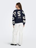 ONLSWEAT L/S BACK/SLEEVE PRINT  SWT NOOS 15356793