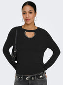 ONLVENICE LIFE LS PEEKABOO BLI NG CC KNT 15364652