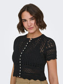 ONLELKE LIFE SS PEARL CARDIGAN  CC KNT 15363050