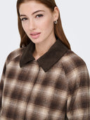 ONLKINE CHECKED CORD JACKET CC  OTW 15373264