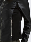 ONLBITTEN MIX FAUX LEATHER JAC KET CC OTW 15373291