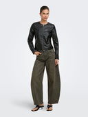 ONLBITTEN MIX FAUX LEATHER JAC KET CC OTW 15373291