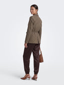 ONLNELLA L/S BELT CHECK BLAZER  CC TLR 15376947