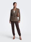 ONLNELLA L/S BELT CHECK BLAZER  CC TLR 15376947