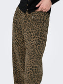 ONLMADISON HW WIDE ANIMAL PANT  CC PNT 15355777