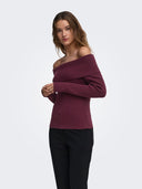 ONLKATIA LS OFF SHOULDER KNT N CA 15311830