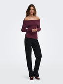ONLKATIA LS OFF SHOULDER KNT N CA 15311830