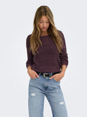 ONLGEENA XO L/S PULLOVER KNT N OOS 15113356