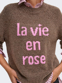 ONLTORONTO LS TEXT O-NECK KNT 15378442