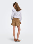 ONLTAVIA HW FAUX SUEDE BELT SH ORTS PNT 15378752