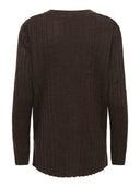 ONLTESSIE LS SLIT O-NECK CS KN T 15379046