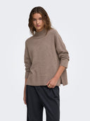 ONLMARY LS HIGH NECK SLIT KNT NOOS 15379251