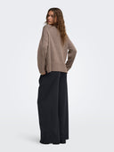 ONLMARY LS HIGH NECK SLIT KNT NOOS 15379251