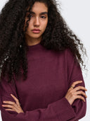 ONLMARY LS HIGH NECK SLIT KNT NOOS 15379251