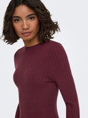 ONLMICHELLA LS O-NECK DRESS KN T 15352211