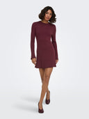 ONLMICHELLA LS O-NECK DRESS KN T 15352211