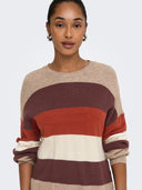 ONLATIA L/S STRIPE PULLOVER KN T NOOS 15220044