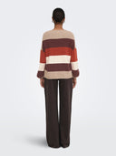 ONLATIA L/S STRIPE PULLOVER KN T NOOS 15220044
