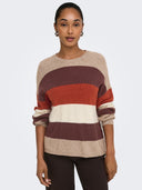 ONLATIA L/S STRIPE PULLOVER KN T NOOS 15220044