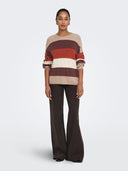 ONLATIA L/S STRIPE PULLOVER KN T NOOS 15220044