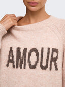 ONLTORONTO LS TEXT O-NECK KNT 15378442