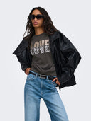 ONLTAMMIE L/S LEO PRINT O-NECK  SWT 15356179