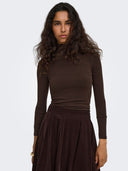 ONLGLAMOUR L/S ROLL-NECK TOP J RS NOOS 15380914