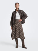 ONLGUKA LONG ASSY CHECK SKIRT WVN 15381266