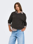 ONLOLIVIA LS O-NECK CC KNT 15380548