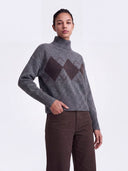 ONLKIMMA LS ARGYLE HIGHNECK KN T 15382481