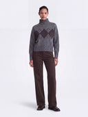 ONLKIMMA LS ARGYLE HIGHNECK KN T 15382481
