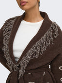 ONLNEW MYRA LS FRINGE CARDIGAN  CS KNT 15383061