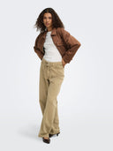 ONLSTINA FAUX SUEDE JACKET PNT  NOOS 15351260