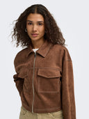 ONLSTINA FAUX SUEDE JACKET PNT  NOOS 15351260