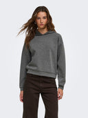 ONLFLAME L/S O-NECK HOOD LACE SWT 15383216