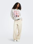 ONLLINDA L/S BEAR O-NECK BOX C S SWT 15362074