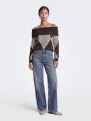 ONLALIVIA LS OFF SHOULDER KNT 15383895