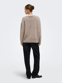 ONLALIVIA LS HIGH-LOW O-NECK N OOS KNT 15383977