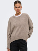 ONLALIVIA LS HIGH-LOW O-NECK N OOS KNT 15383977