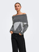 ONLALIVIA LS OFF SHOULDER KNT 15383895