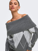 ONLALIVIA LS OFF SHOULDER KNT 15383895