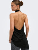 ONLCAROLINA S/L HALTERNECK TOP  JRS 15384902