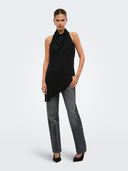 ONLCAROLINA S/L HALTERNECK TOP  JRS 15384902