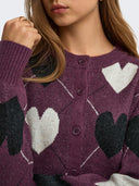 ONLRITU LS O-NECK JAQ CARDIGAN  KNT 15384843