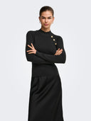 ONLMAISIE LS BUTTON HIGHNECK K NT 15378491