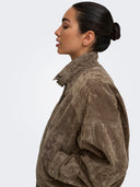 ONLISLA REAL SUEDE SHORT JACKE T OTW 15385863
