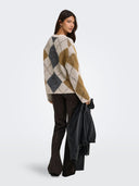 ONLNOEME LS PATTERN O-NECK KNT 15378140